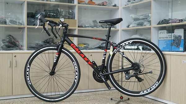 xe đạp đua Galaxy RL 420 2023 đen đỏ