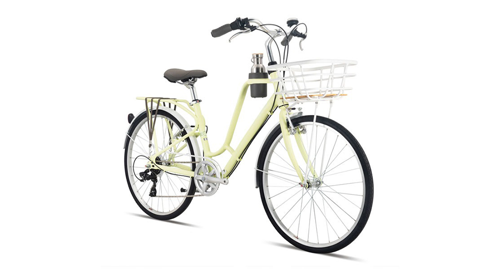 tay lái xe đạp nữ Momentum INEED LATTE 26 2026
