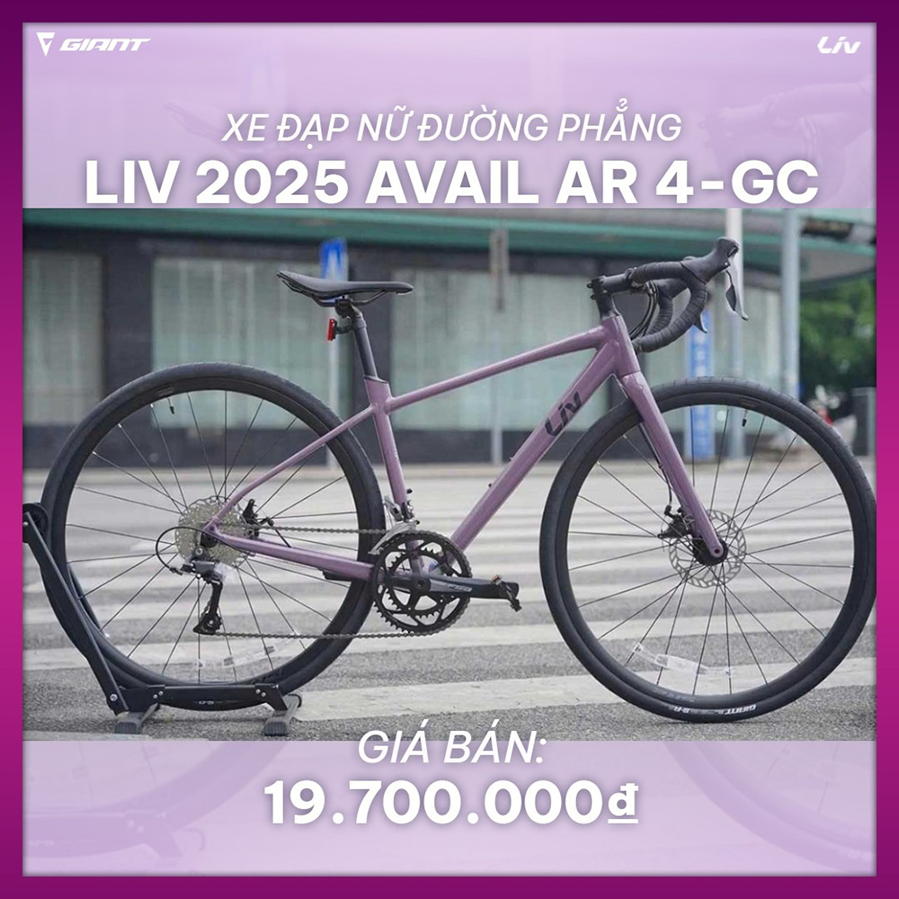 xe đạp đua LIV AVAIL AR 4-GC 2025 2