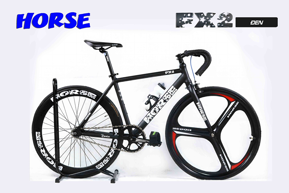 xe đạp Fixed Gear Life Horse FX2 đen