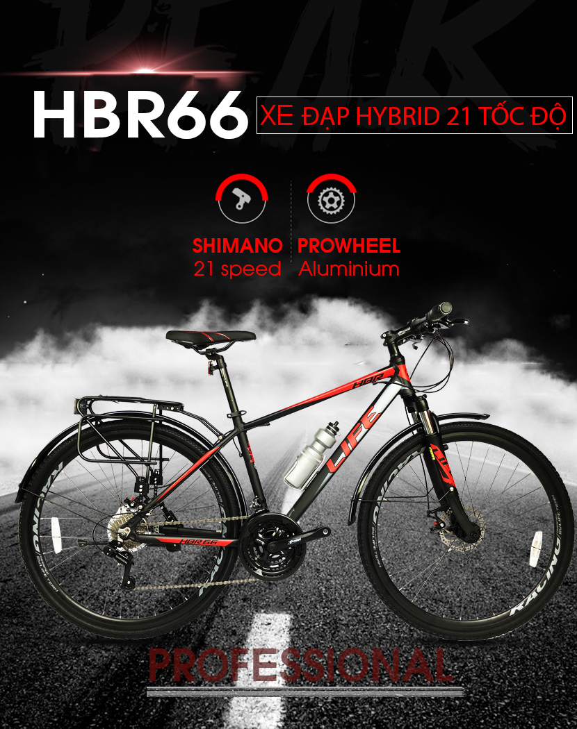 xe đạp touring Life HBR66