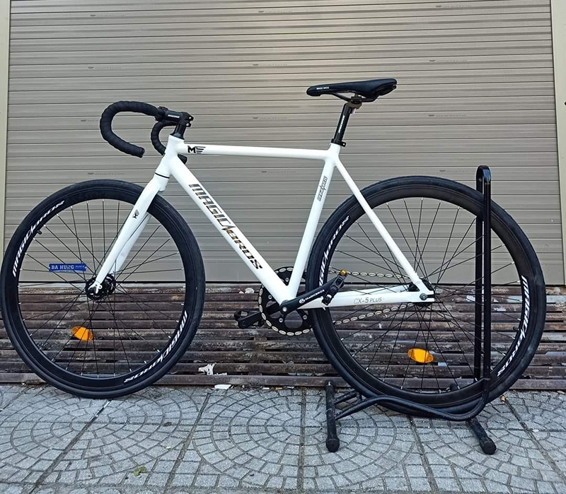 xe đạp Fixed Gear MAGICBROS CX5 PLUS trắng