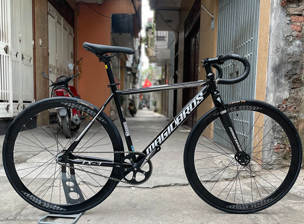 xe đạp Fixed Gear MAGICBROS CX3 đen