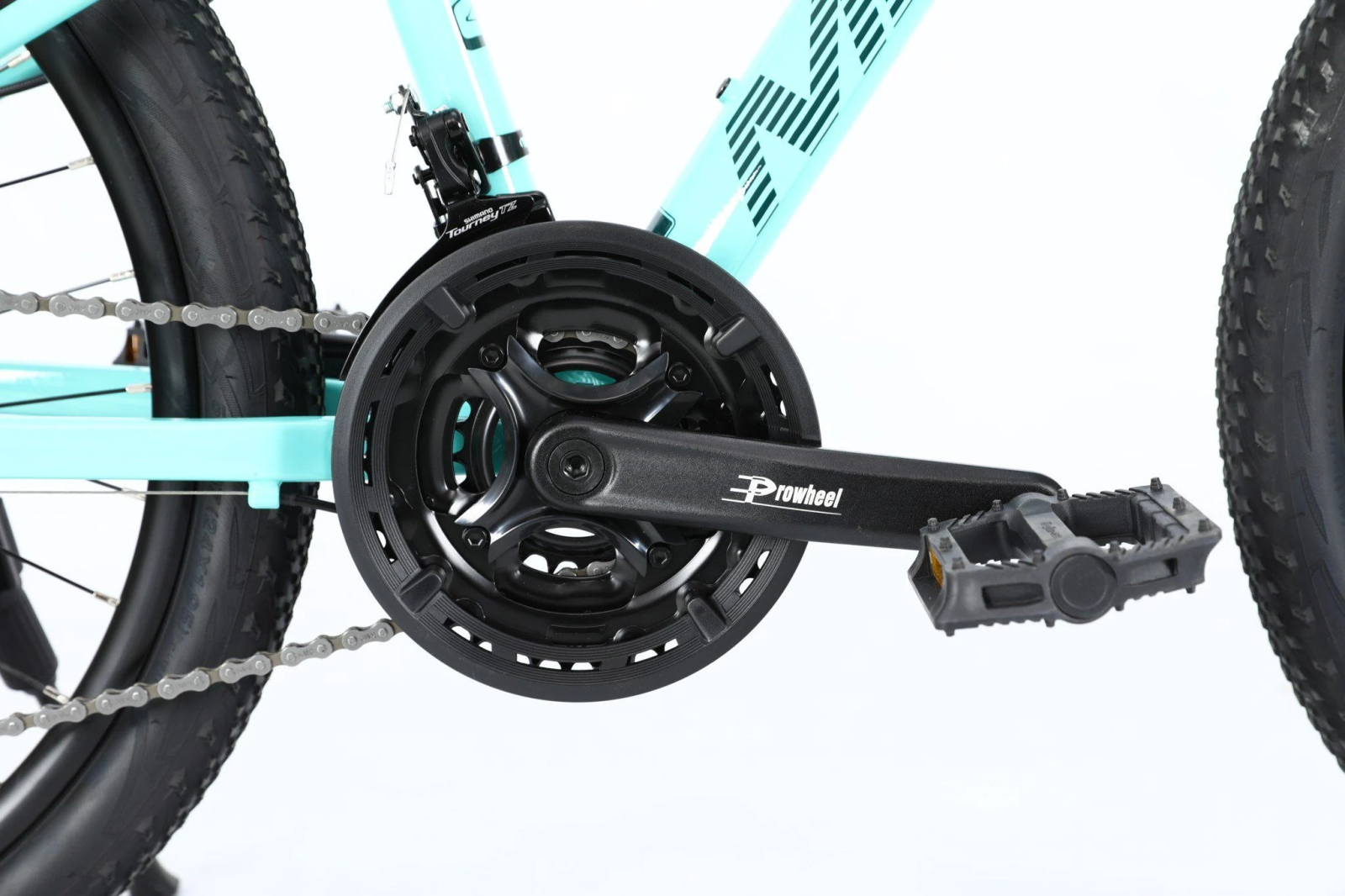 ĐÙI ĐĨA PROWHEEL 3 TẦNG KẾT HỢP LÍP SHIMANO 7 TẦNG