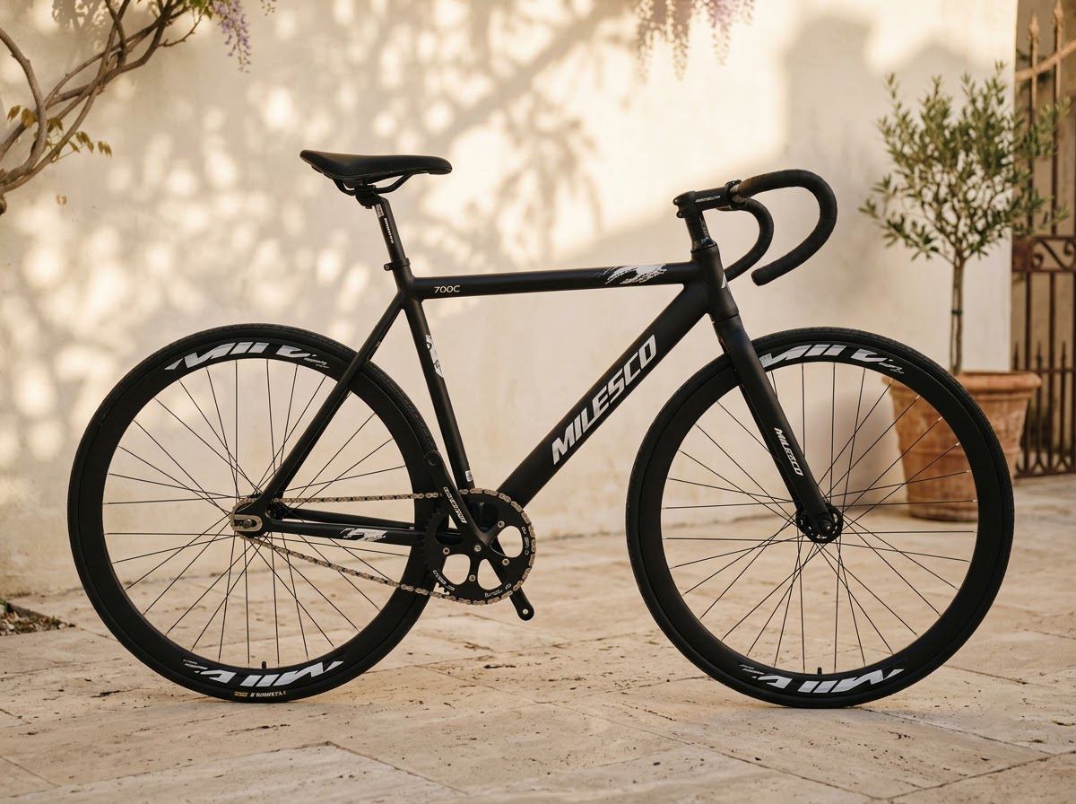 TỔNG QUAN VỀ XE ĐẠP FIXED GEAR MILESCO XS100-S