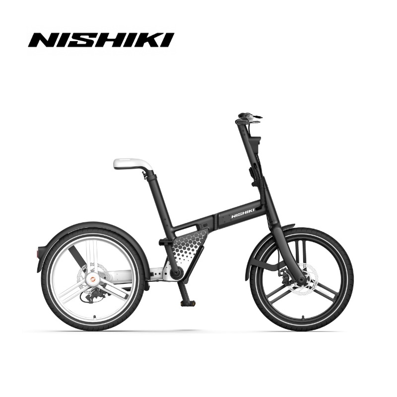 xe đạp trợ lực điện NISHIKI E-Bikes 20 - Cardan đen