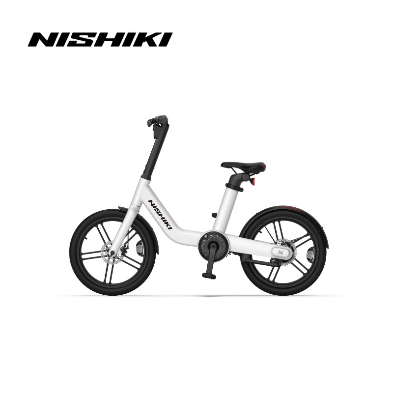 xe đạp trợ lực điện NISHIKI E-Bikes 20 - Chain trắng