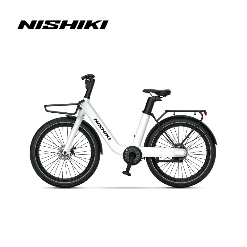 xe đạp trợ lực điện NISHIKI E-Bikes 24 - Chain trắng