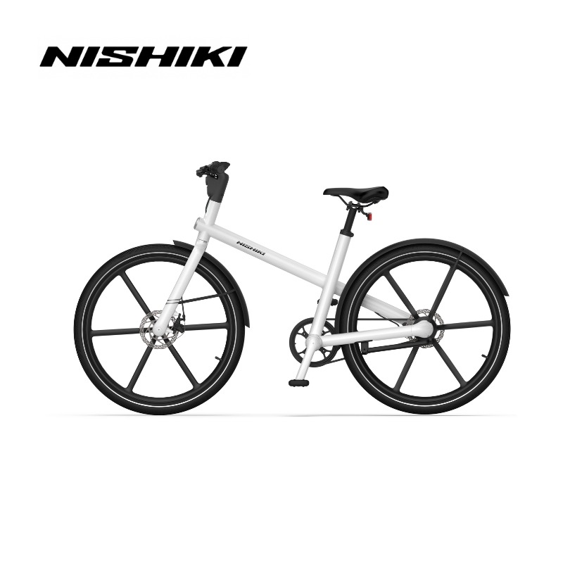 xe đạp trợ lực điện NISHIKI E-Bikes 27.5 - Curoa trắng