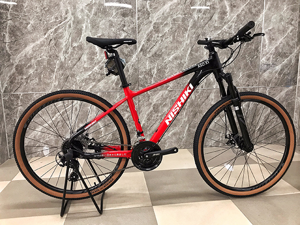 xe đạp địa hình thể thao NISHIKI X1 đen đỏ