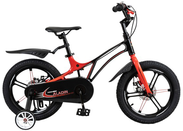 Xe đạp trẻ em NISHIKI ALADIN cỡ 16 Đỏ Đen