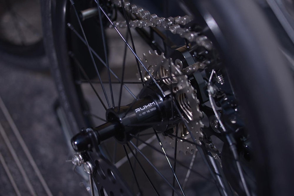 xe đạp gấp RUHM C7 Plus 8