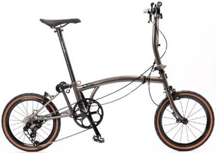 xe đạp gấp RUHM C7 ghi