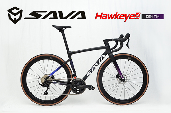 xe đạp đua SAVA Hawkeyes R7120 đen