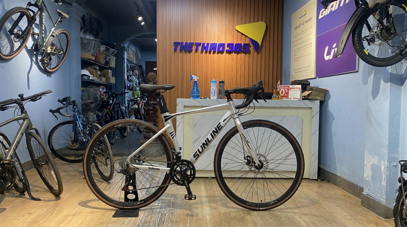 xe đạp đua sunline s800