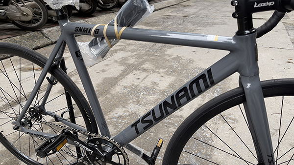 sườn xe đạp Fixed Gear TSUNAMI SNM100