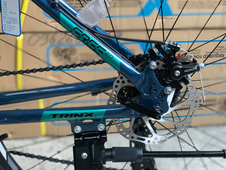 Phanh đĩa sau Xe đạp touring Trinx Free 2.0 2022