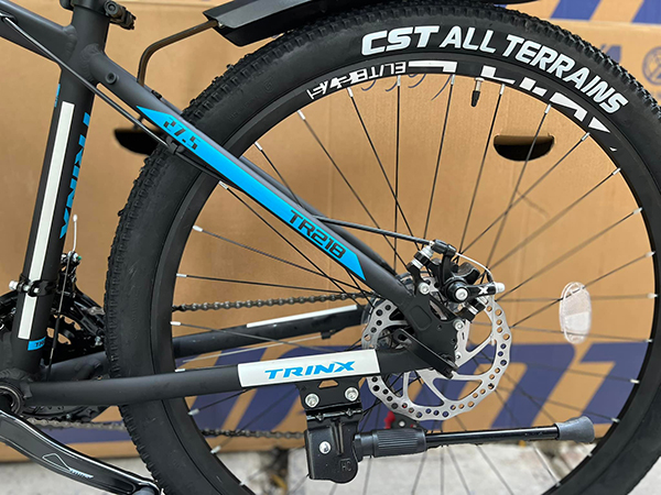 phanh đĩa cơ sau xe đạp địa hình thể thao Trinx TR218 2022