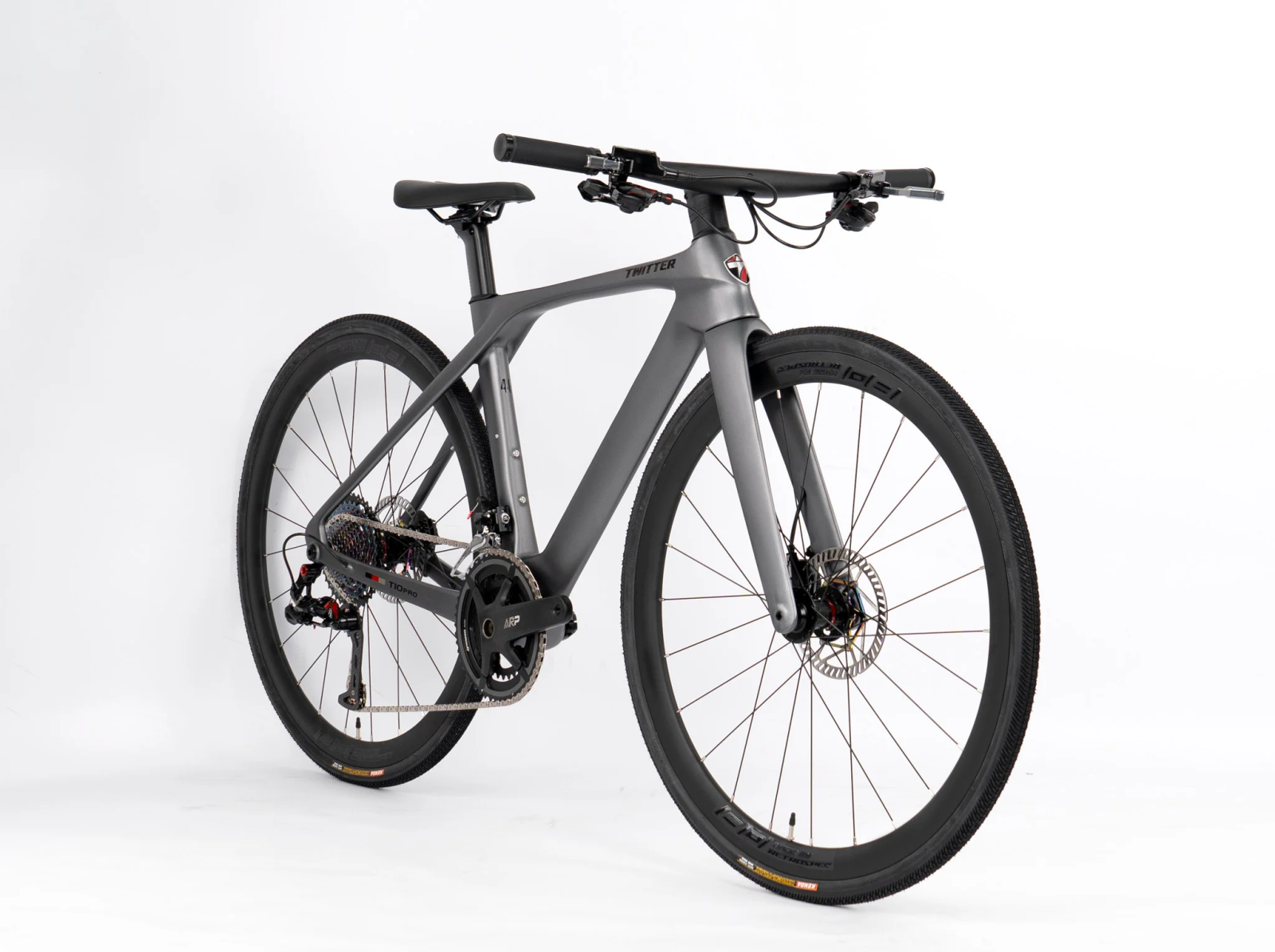 TỔNG QUAN VỀ XE ĐẠP TOURING TWITTER T10 TAY NGANG CARBON  