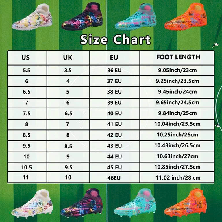 Chọn size giày đá bóng có khác gì so với giày thường không?