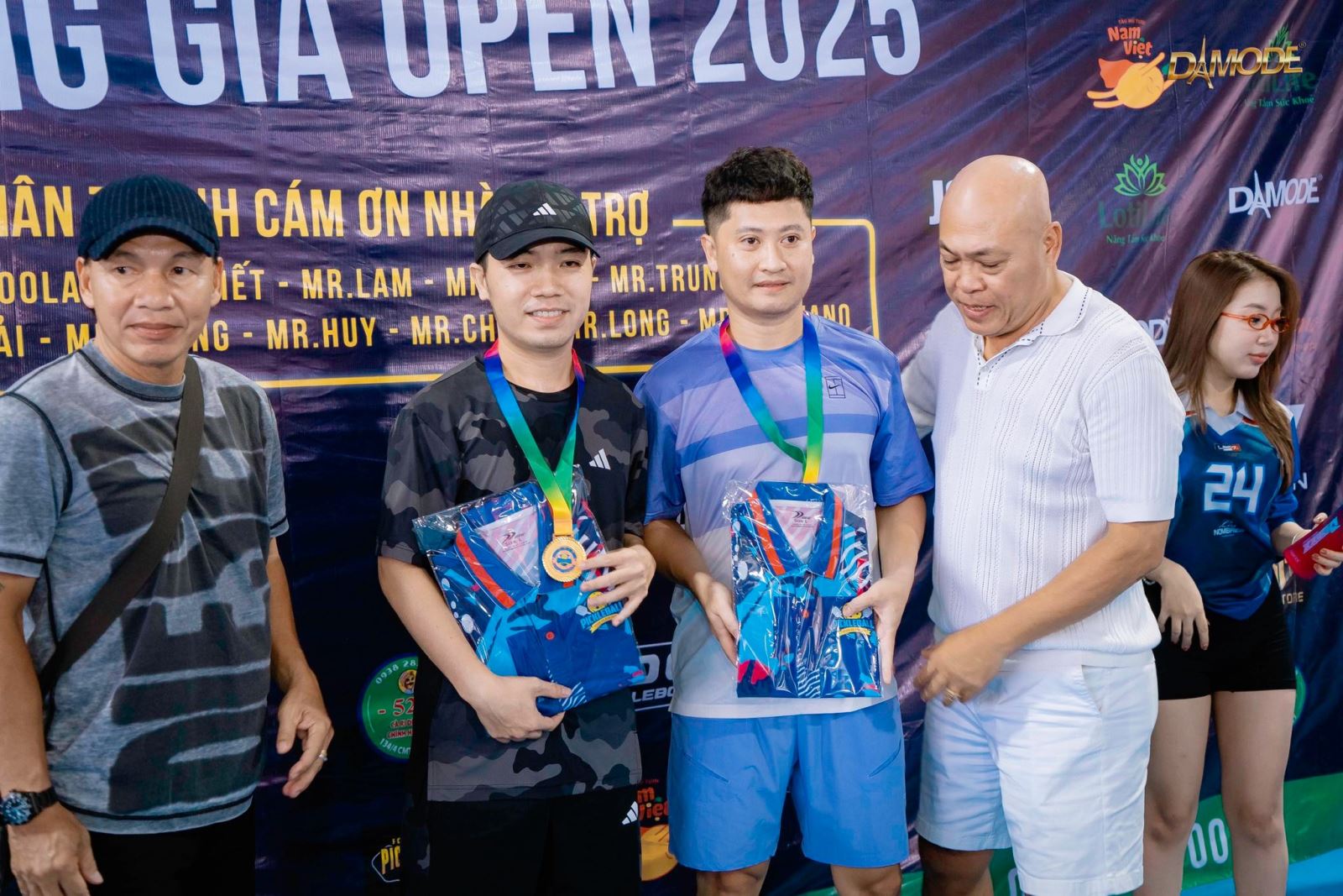 Trao giải và tổng kết giải đấu Pickleball