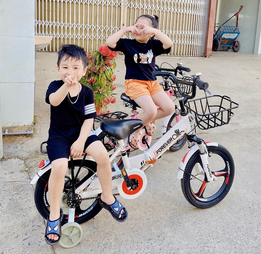 xe đạp trẻ em 3 - 5 tuổi được yêu thích nhất