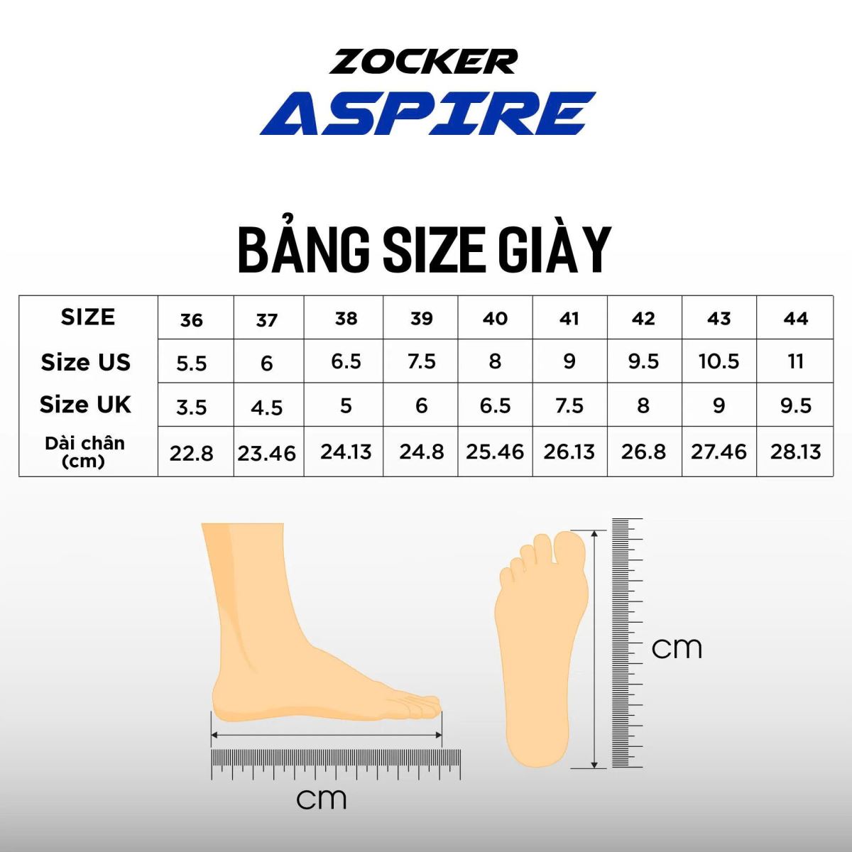 Mua giày không đúng size, không được thử hoặc đổi trả