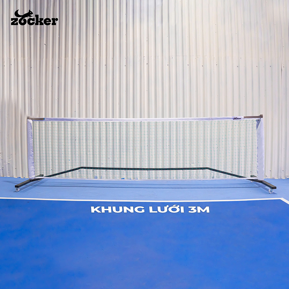 Bộ khung lưới tập luyện Pickleball Zocker 3M - Giá bán tại Thể Thao 365: 1.090.00VNĐ