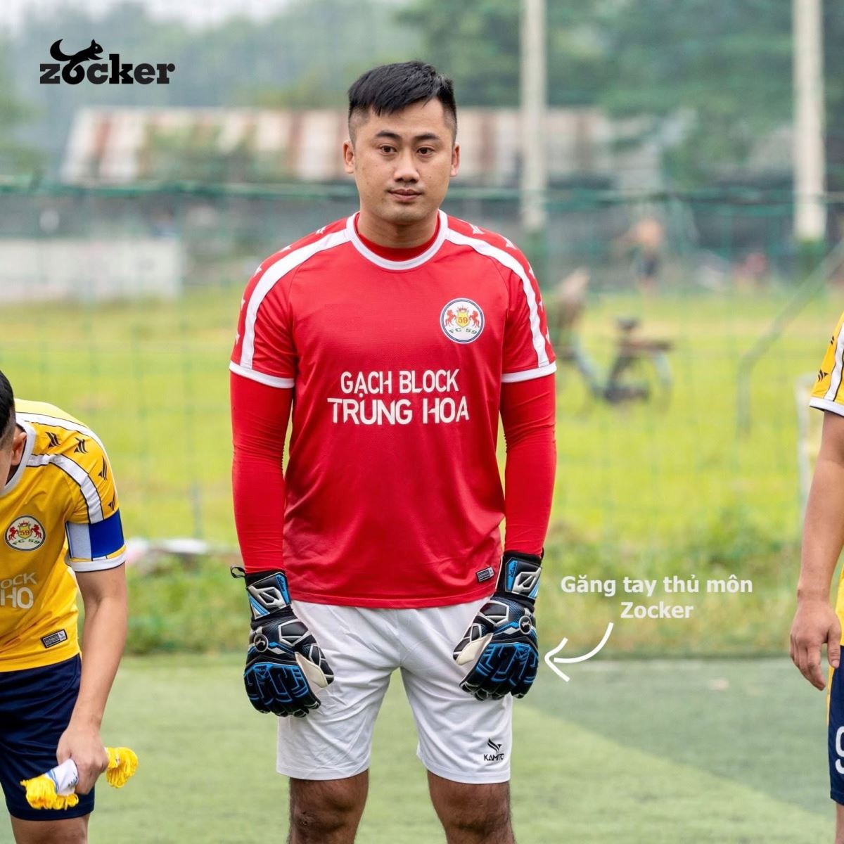 Găng tay thủ môn cho người tập luyện và chơi phong trào