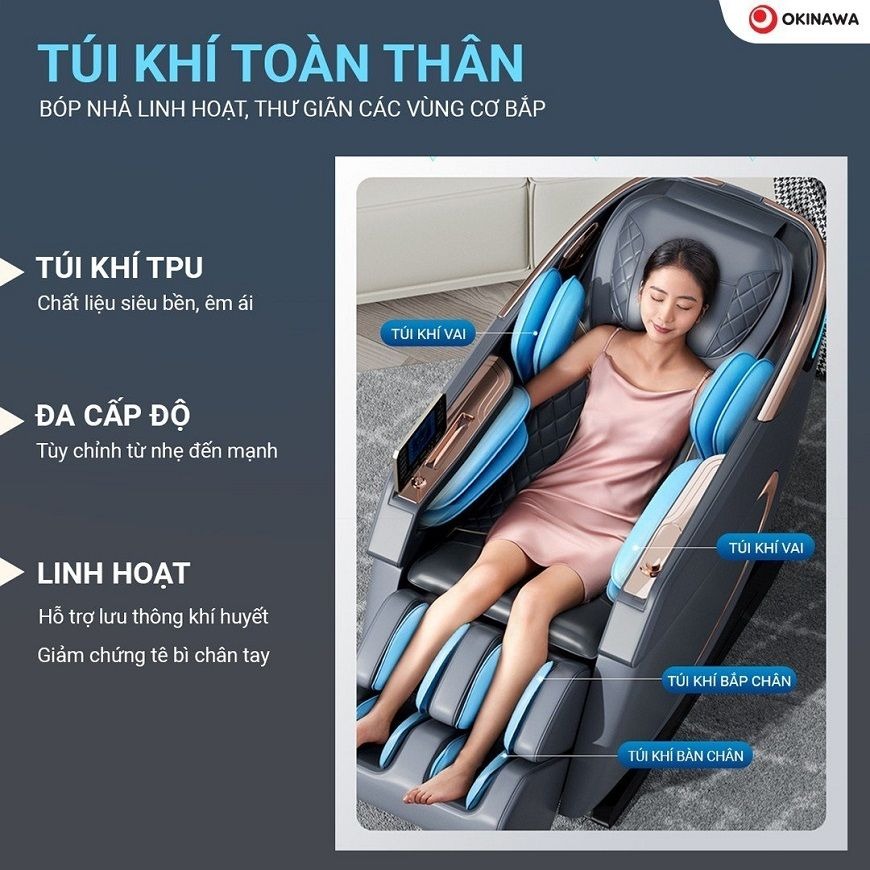 Massage túi khí đa vùng