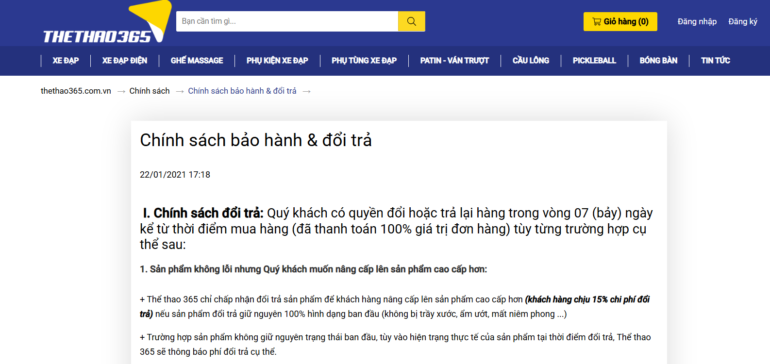Lý do nên chọn mua bàn bóng bàn tại Thể Thao 365: