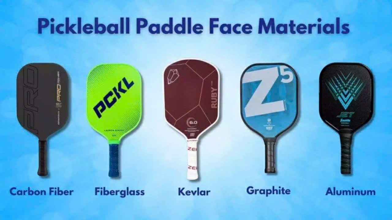 Chất liệu của vợt Pickleball