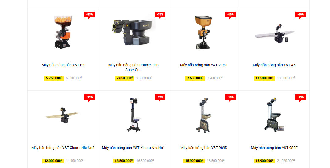 5. Mua máy bắn bóng bàn ở đâu uy tín, bảo hành tốt? 