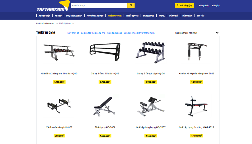  Kinh nghiệm mua thiết bị Gym tại nhà bền - đẹp - rẻ