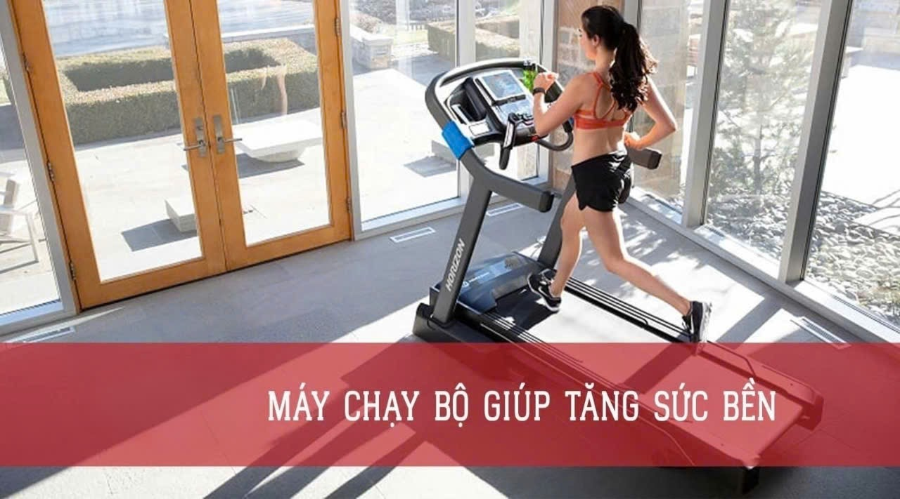 Máy chạy bộ làm tăng sức bền