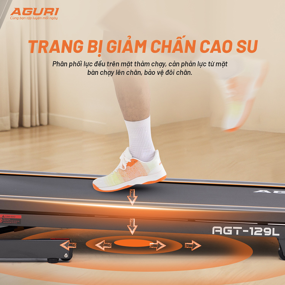Hệ thống giảm xóc: Bảo vệ khớp, nâng cao sự thoải mái