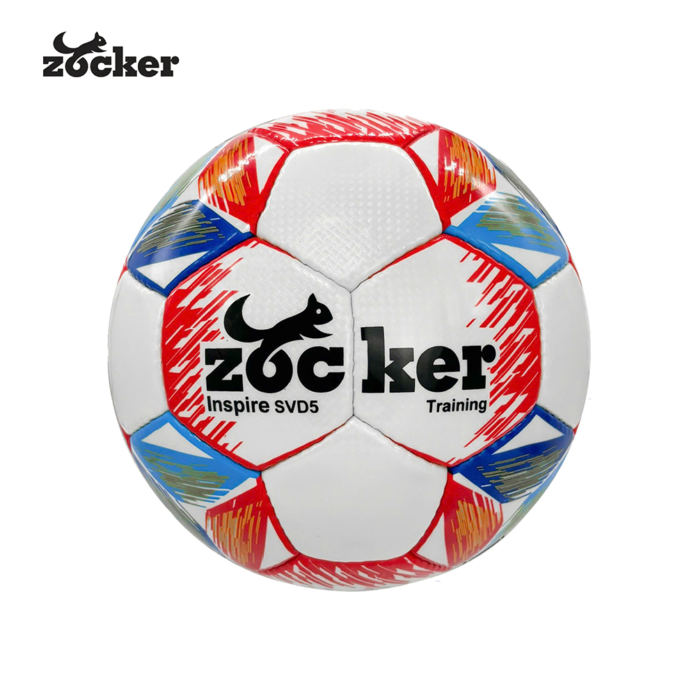 Quả bóng đá tập luyện Size 5 Zocker Inspire da SVD Đỏ - Giá bán tại Thể Thao 365: 195.000VNĐ