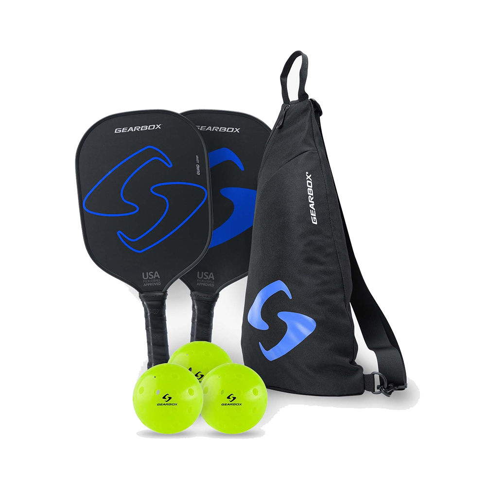 Set vợt Pickleball Gearbox Ultimate Starter Kit - Blue - Giá bán tại Thể Thao 365: 2.000.000VNĐ 