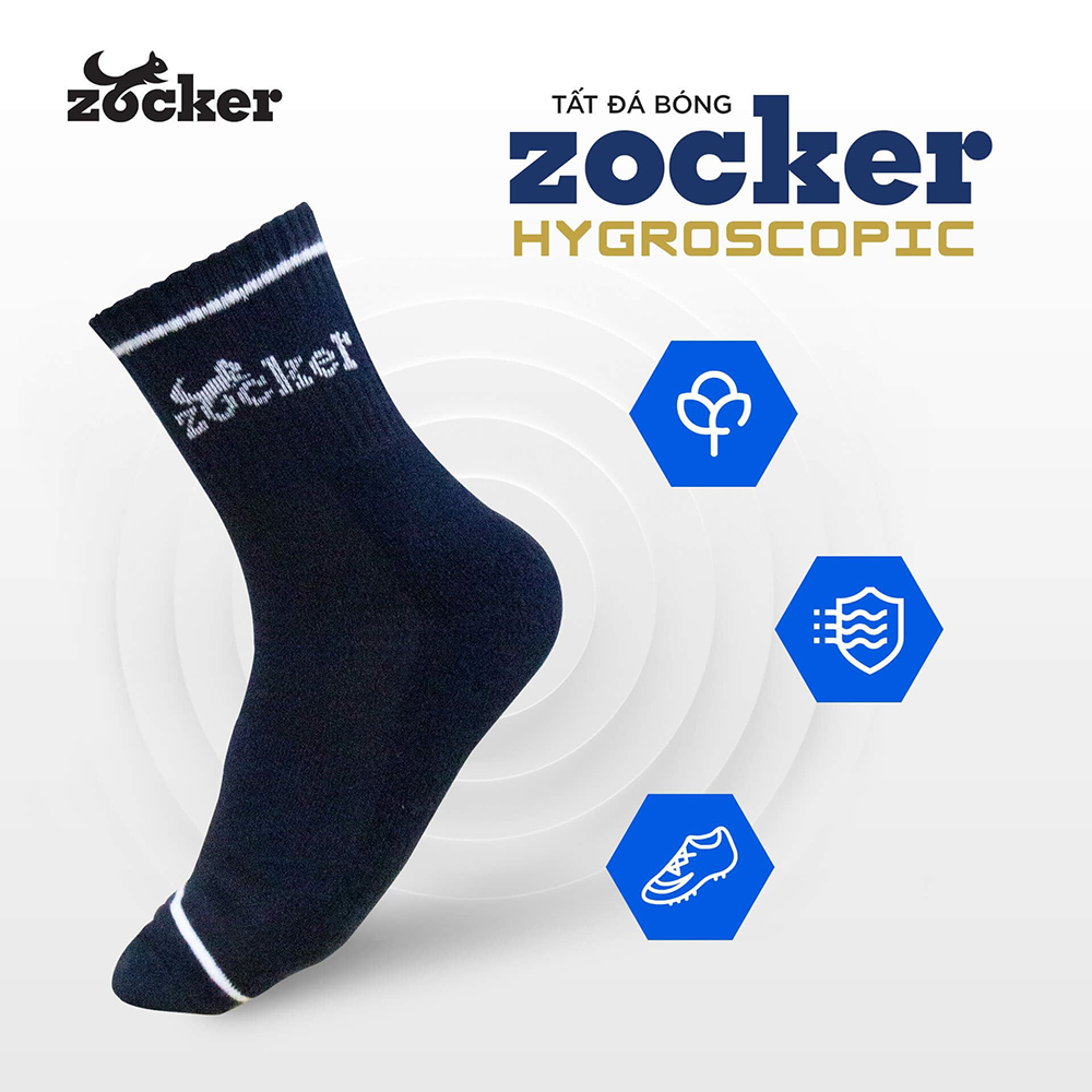 Tất bóng đá Zocker Hygroscopic - Giá bán tại Thể Thao 365: 58.000VNĐ