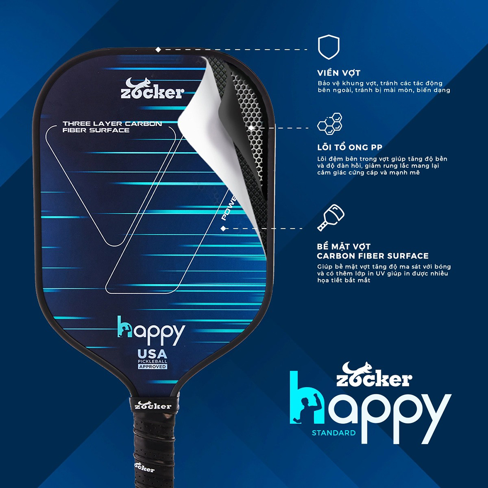 Vợt Pickleball giá rẻ (dưới 1 triệu đồng)